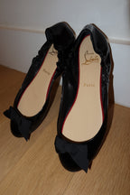 Vintage Louboutin Bow Ballet Flat - EU 37