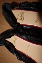 Vintage Louboutin Bow Ballet Flat - EU 37