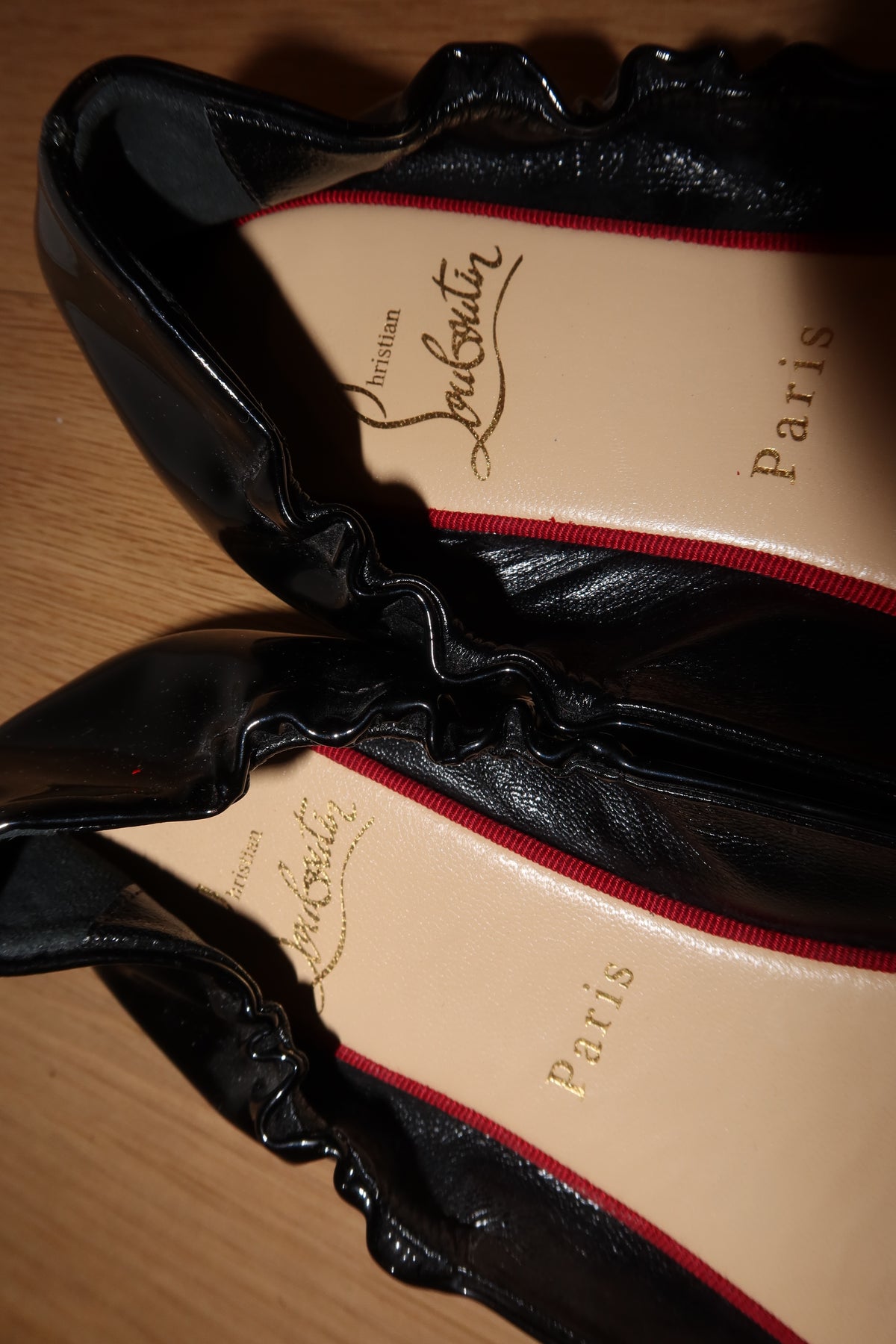 Vintage Louboutin Bow Ballet Flat - EU 37