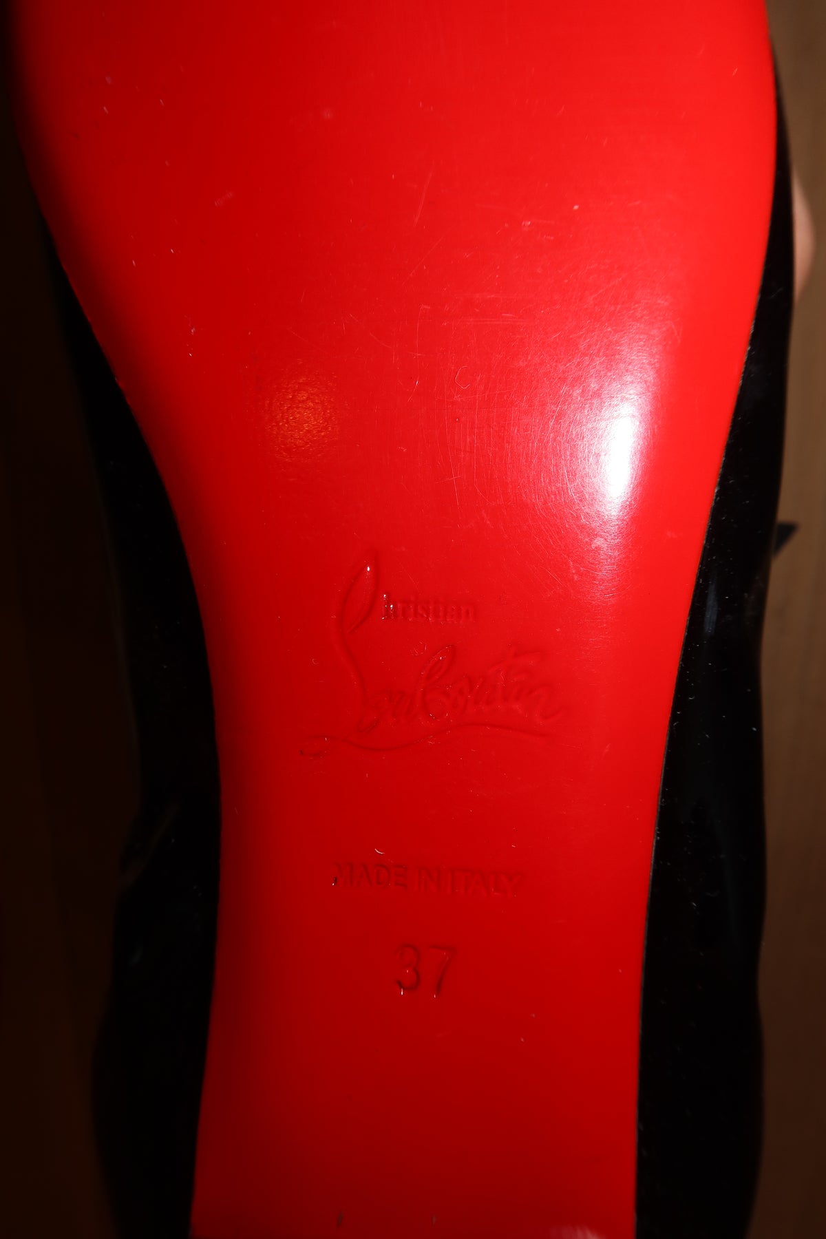 Vintage Louboutin Bow Ballet Flat - EU 37