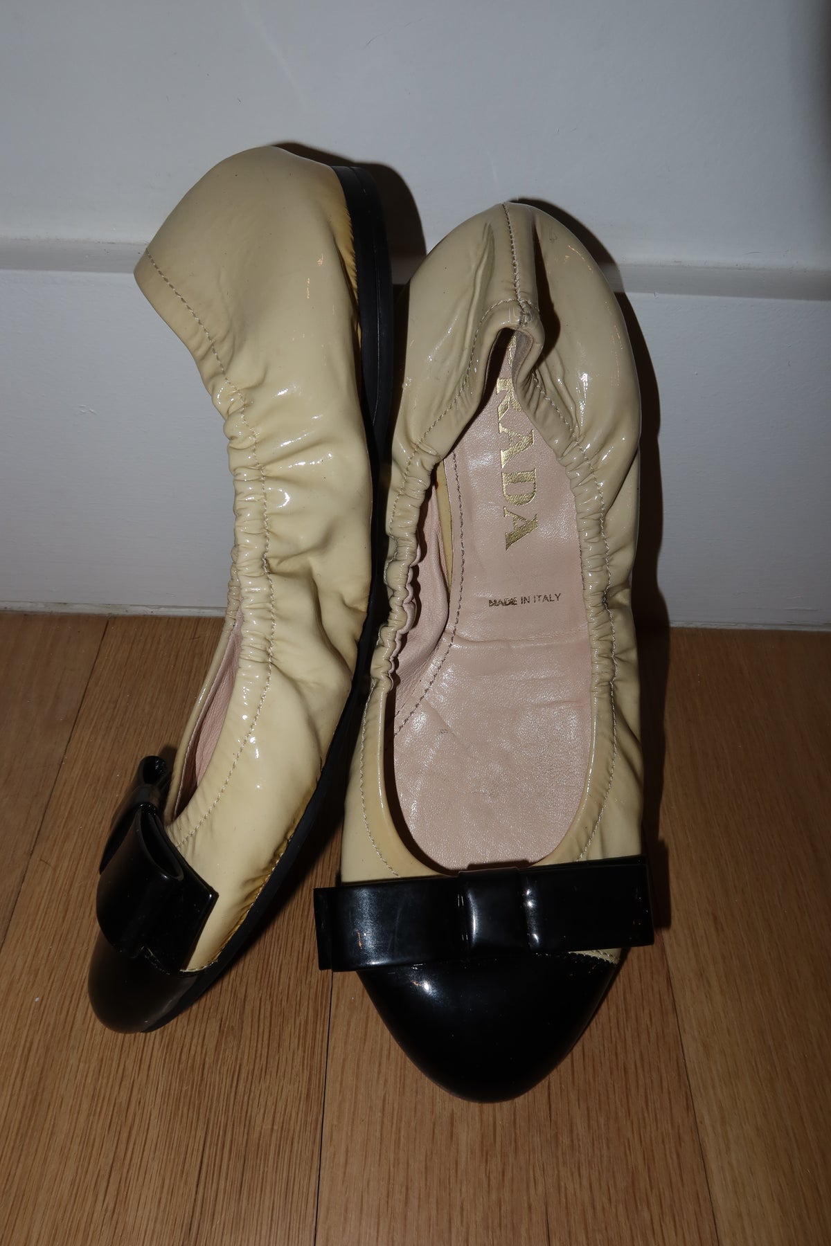 Vintage Prada Bow Ballet Flat - EU 37.5