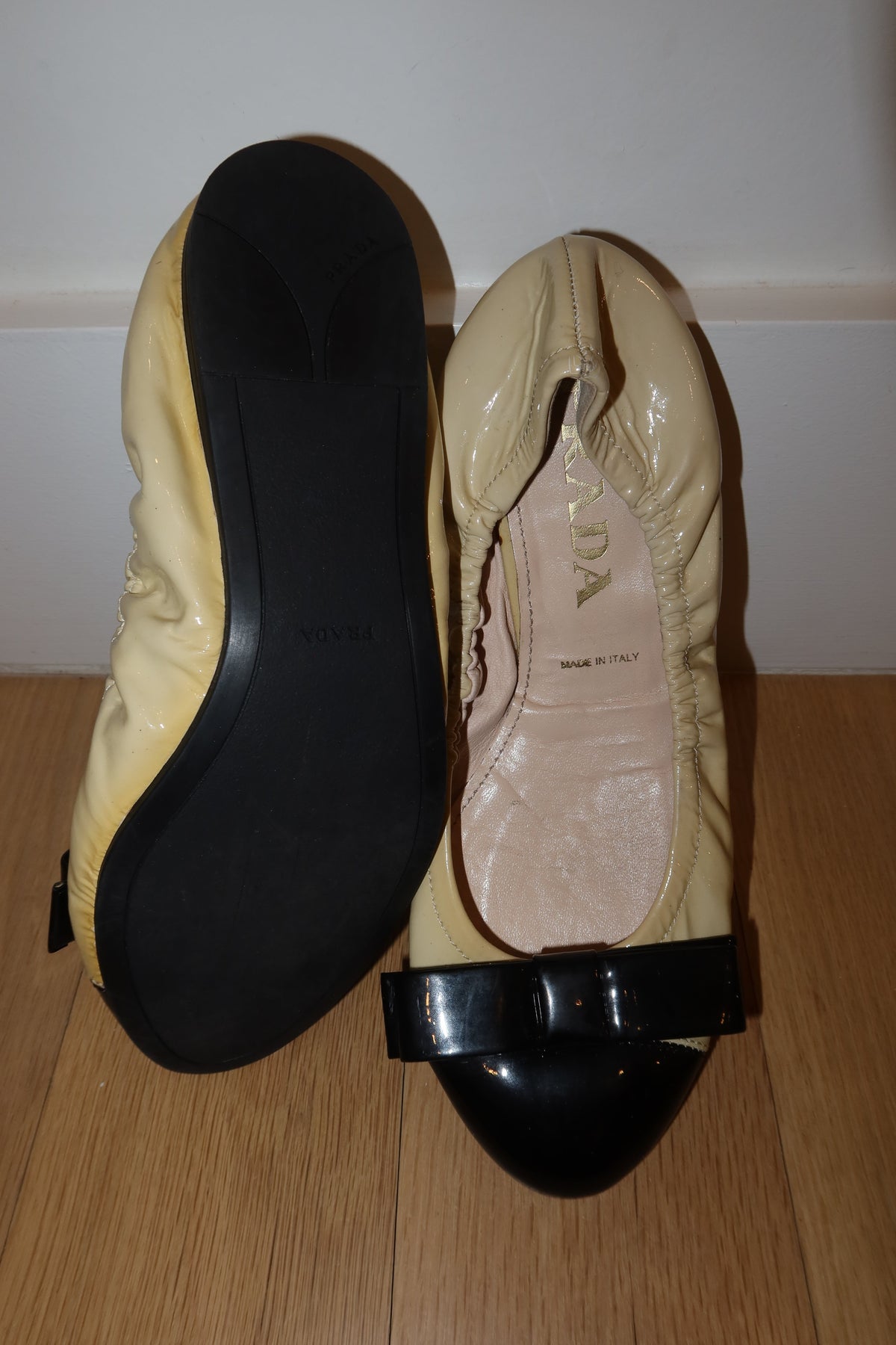Vintage Prada Bow Ballet Flat - EU 37.5