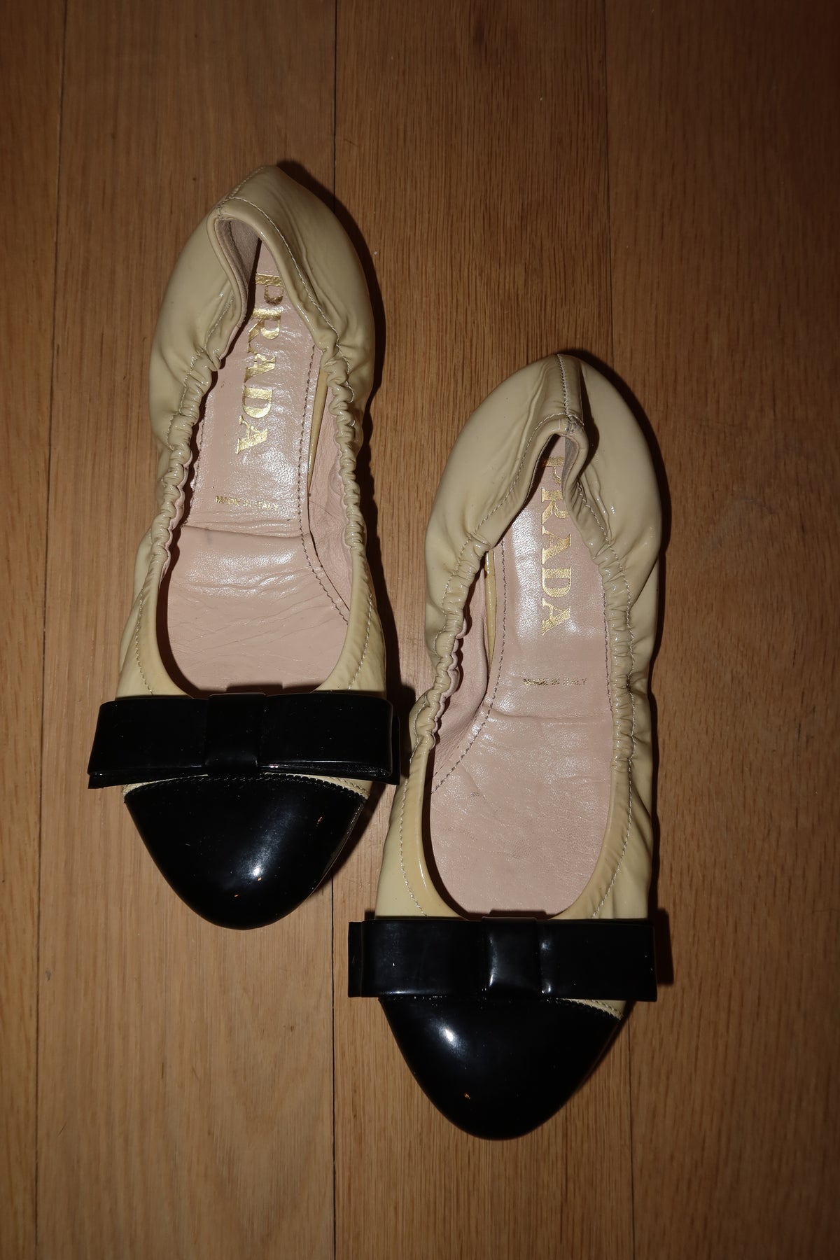 Vintage Prada Bow Ballet Flat - EU 37.5