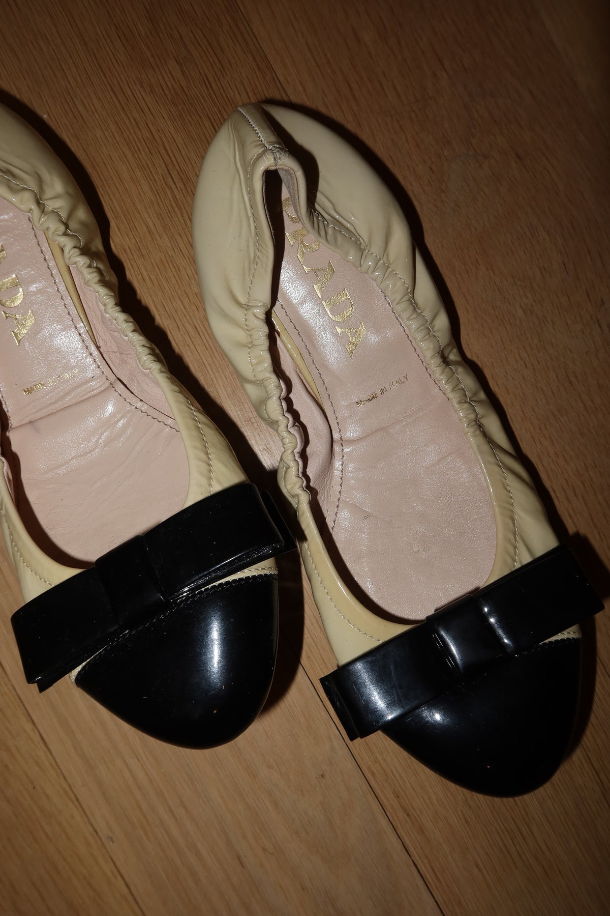 Vintage Prada Bow Ballet Flat - EU 37.5